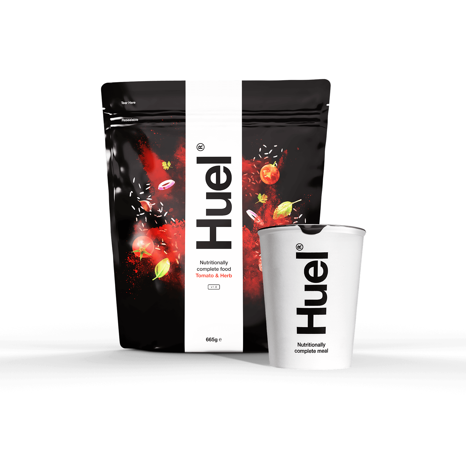 Plant-Based Vegan Protein - Strawberry Shortcake (1.66 Lbs. / 26 Servings)  by Huel at the Vitamin Shoppe